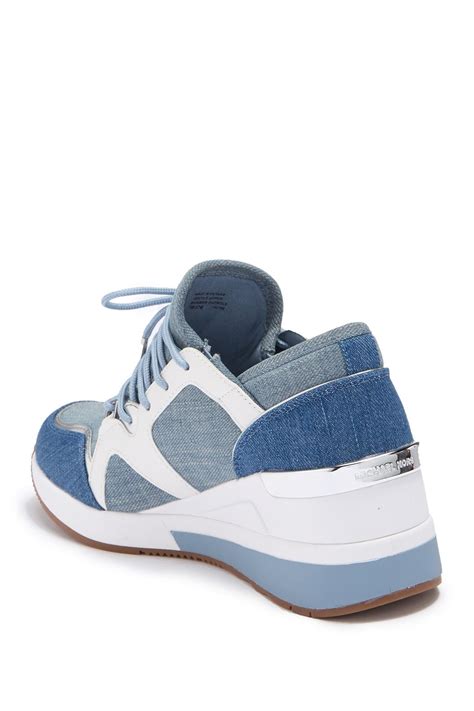 michael kors sneaker shoes|michael kors denim sneakers.